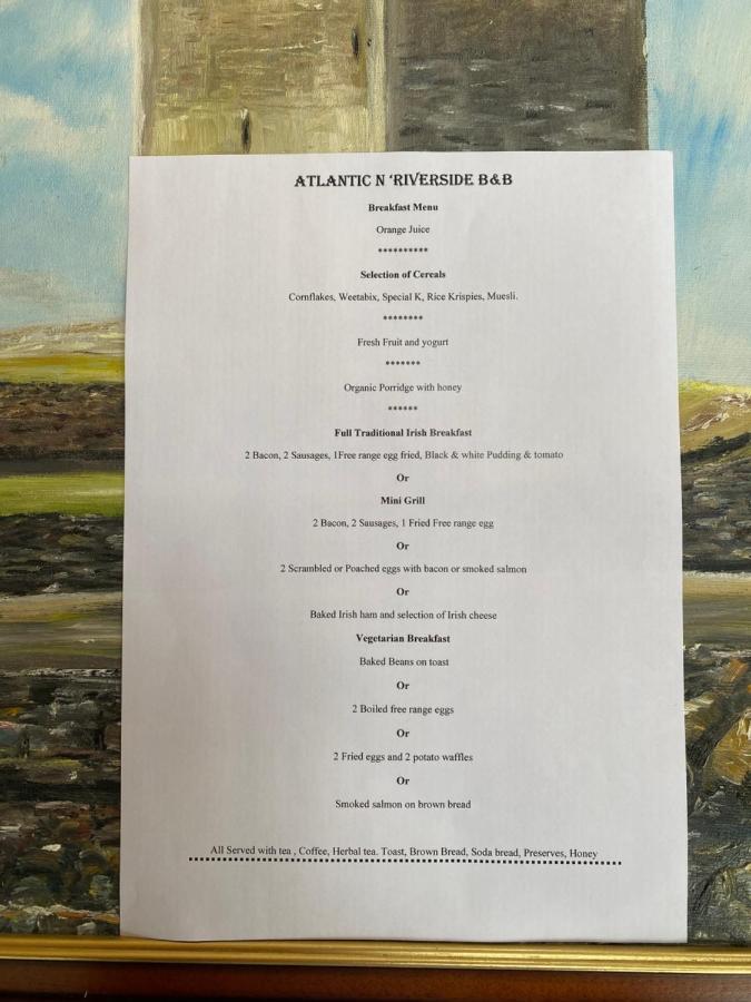 Atlantic 'N' Riverside B&B Easkey Exterior foto